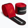 Bandaże bokserskie Hayabusa Deluxe Jacquard Handwraps 450 cm red