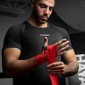 Bandaże bokserskie Hayabusa Deluxe Jacquard Handwraps 450 cm red 5