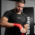 Bandaże bokserskie Hayabusa Deluxe Jacquard Handwraps 450 cm red 6
