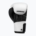Rękawice bokserskie Hayabusa S4 white/black 8