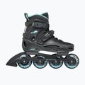 Rolki damskie Rollerblade RB 80 W black/light blue 2
