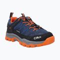 Buty trekkingowe dziecięce CMP Rigel Low Wp b.blue/arancio 8