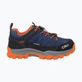 Buty trekkingowe dziecięce CMP Rigel Low Wp b.blue/arancio 9