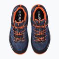 Buty trekkingowe dziecięce CMP Rigel Low Wp b.blue/arancio 11
