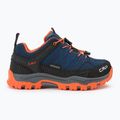 Buty trekkingowe dziecięce CMP Rigel Low Wp b.blue/arancio 2