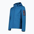 Kurtka softshell męska CMP 39A5027 Zip Hood pacific/ocean 3