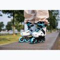 Rolki damskie Rollerblade Lightning W white/aqua 9