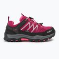 Buty trekkingowe dziecięce CMP Rigel Low Wp berry/pink fluo 2