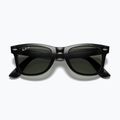 Okulary przeciwsłoneczne Ray-Ban Wayfarer Classic black/green polarized 3