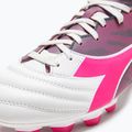 Buty piłkarskie męskie Diadora Brasil Elite Veloce GR LPU white/pink fluo/blue fluo 15