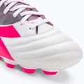 Buty piłkarskie męskie Diadora Brasil Elite Veloce GR LPU white/pink fluo/blue fluo 7