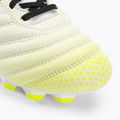 Buty piłkarskie dziecięce Diadora Brasil Elite GR LT LPU Y white/black/fluo yellow 7