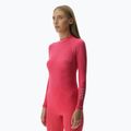 Bluza termoaktywna damska UYN Elevation Biomorph LS Turtle Neck pink yarrow 4