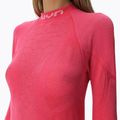 Bluza termoaktywna damska UYN Elevation Biomorph LS Turtle Neck pink yarrow 5