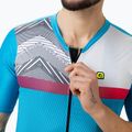 Koszulka rowerowa męska Alé Zig Zag sky blue 5