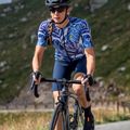 Koszulka rowerowa damska Alé Leaf blue 8