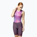 Spodenki rowerowe damskie Alé Magic Colour bordeaux 2