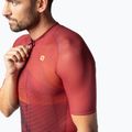 Koszulka rowerowa męska Alé Connect bordeaux 3