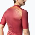 Koszulka rowerowa męska Alé Optical bordeaux 5