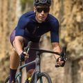 Koszulka rowerowa męska Alé Color Block navy blue 8