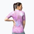 Koszulka rowerowa damska Alé Argon pink combo 3