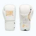 Rękawice bokserskie LEONE 1947 Idol white/gold