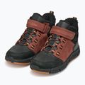 Buty juniorskie Geox Flexyper ABX wine/black 10