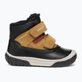 Śniegowce dziecięce Geox Omar black/curry 9