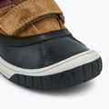 Śniegowce dziecięce Geox Omar black/curry 7