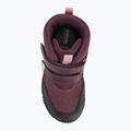 Śniegowce dziecięce Geox Baltic ABX dark burgundy/black 5