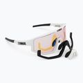 Okulary przeciwsłoneczne Bliz Fusion Nano Optics Nordic Light matt white/ coral/ orange w blue multi