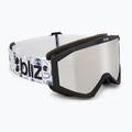 Gogle narciarskie dziecięce Bliz Liner Jr matte black/brown/silver mirror