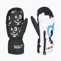 Rękawice narciarskie dziecięce Level Lucky Mitt pk white 7