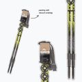 Kije trekkingowe Fizan Explorer lime/gray 10