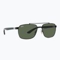 Okulary przeciwsłoneczne Ray-Ban RB3701 black/dark green