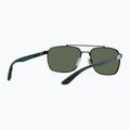 Okulary przeciwsłoneczne Ray-Ban RB3701 black/dark green 6