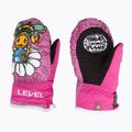Rękawice narciarskie dziecięce Level Animal pink