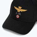 Czapka z daszkiem męska Aeronautica Militare HA1100UCT02848 jet black 3
