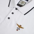Koszulka polo męska Aeronautica Militare 262PO1308UP00082 Polo off white 3