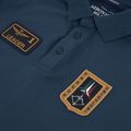 Koszulka męska Aeronautica Militare PO1927UP00191 Polo titan avio 3