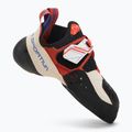 Buty wspinaczkowe damskie La Sportiva Solution white/lily orange Solution ZFCS057W00O03 2