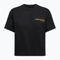 Koszulka wspinaczkowa damska La Sportiva Since 1928 Crop black/yellow