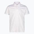Koszulka polo męska CMP 3T60077 Polo bianco/grey