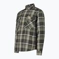 Koszula męska CMP 34S2717 olive/nero/bianco 3