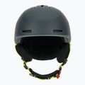 Kask narciarski Briko Aran matt shark gray/light gray/electric lime 2