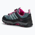 Buty trekkingowe dziecięce CMP Rigel Low Wp mineral green/purple fluo 3