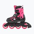 Rolki dla dzieci z ochraniaczami Rollerblade Microblade Combo Jr black/pink 3
