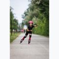 Rolki dla dzieci z ochraniaczami Rollerblade Microblade Combo Jr black/pink 10