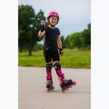 Rolki dla dzieci z ochraniaczami Rollerblade Microblade Combo Jr black/pink 12