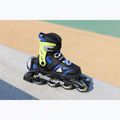 Rolki dziecięce Rollerblade Microblade Jr black/blue 8